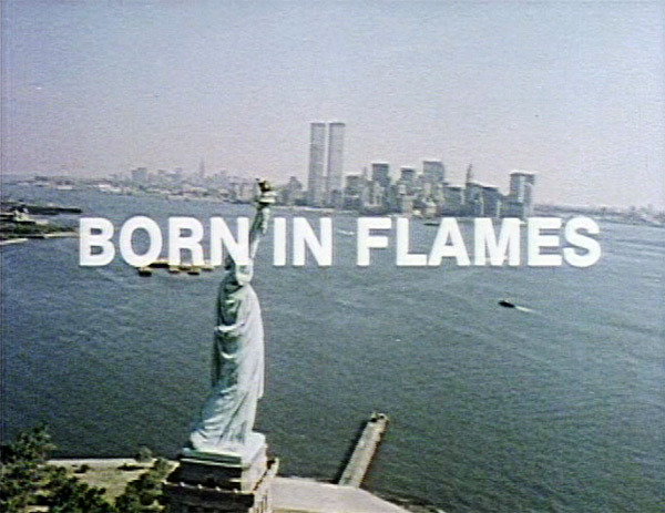hi all, this is  @jasminprix ready to watch Lizzie Borden’s BORN IN FLAMES — which was made in 1983 and yet has more interesting things to say about our present than a lot of more recent work (sorry <3)