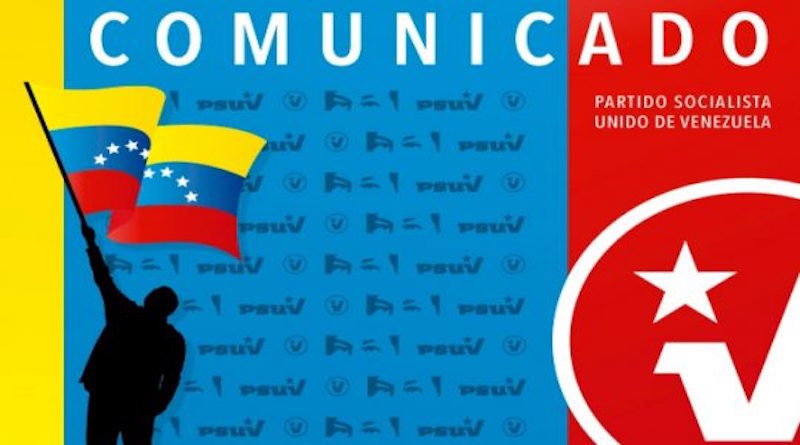 || COMUNICADO || 

PSUV acompaña activamente la lucha contra la corrupción que dirige el presidente Nicolás Maduro y las instituciones del Estado Bolivariano bit.ly/2MxmFpU

#UniónDeLosPueblos