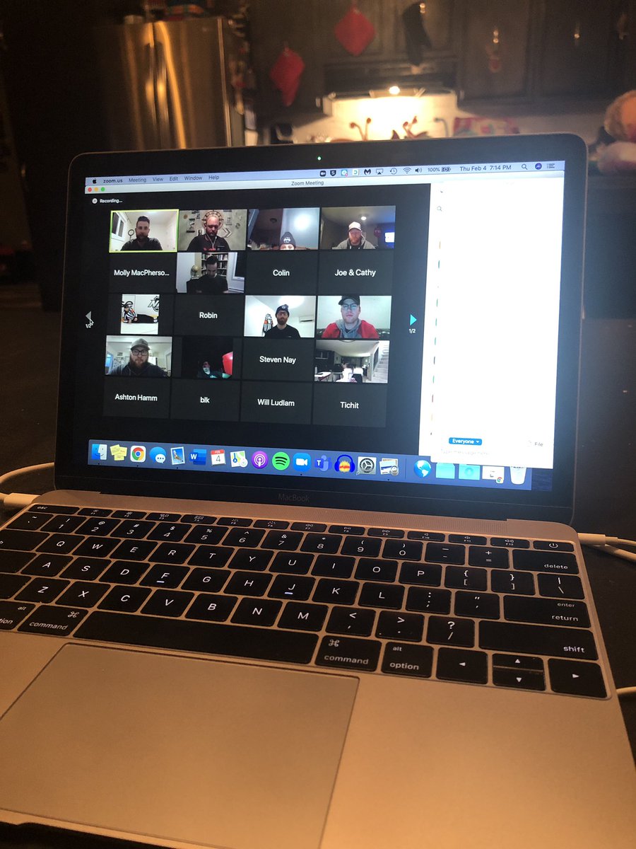 WestmanStripes's tweet photo. First Westman Stripes Virtual Hot Stove went off last night! Thanks to all who joined in and the @bennyc_5, @RBCWRapsky and @KarlinKrieger for sharing their experience and insight! #hockeyref #reflife #hockeymanitoba #hockeycanada https://t.co/rffH0ru2pc