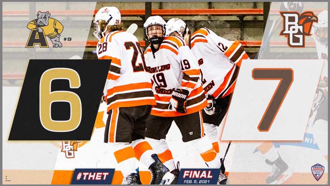Falcons open 2021 with the upset over the Bulldogs! #AyZiggy 

#TheT #ACHA #M2Scoreboard