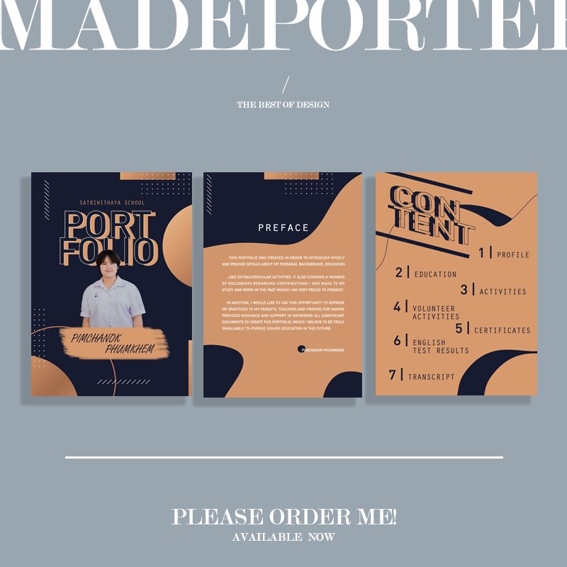 madeporter's tweet photo. ตอนนี้ร้านเราคิวว่างแล้วนะคะ
สามารถทักมาสอบถามรายละเอียดราคาหรือปรึกษาการทำพอร์ทได้เลย☺️💘
พาวเวอร์พ้อยก็รับทำน้า 
line : https://t.co/3fEOdMtETr
#รับทำพอร์ต #รับตรงอิสระ #รับทำปก #รับทำพอร์ตโฟลิโอ #รับทำportfolio  #รับทำpowerpoint #tcas64 #dek64 #dek65 #tcas64รอบ1 https://t.co/pQX1hGYxoB