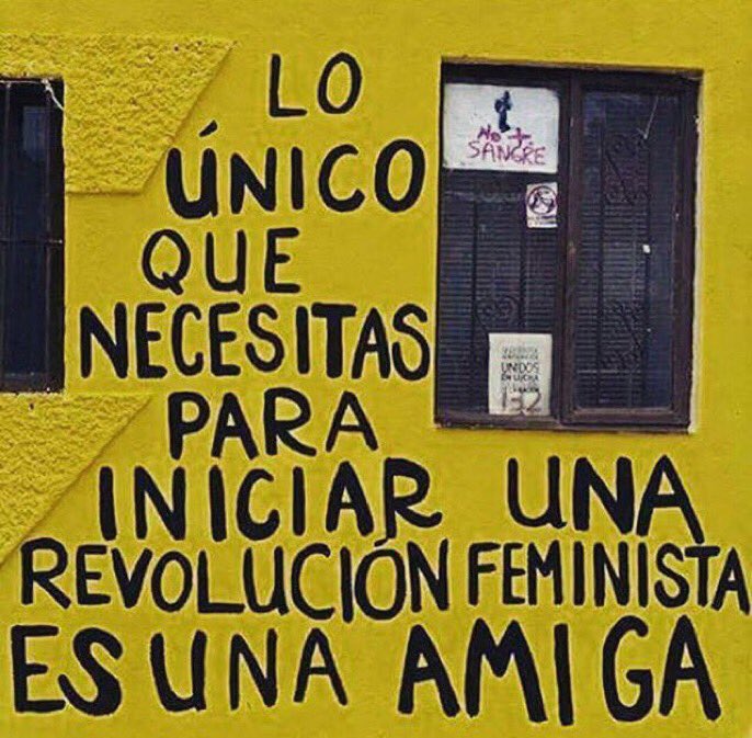 feministkolektf's tweet photo. “Feminist devrim başlatmak için tüm ihtiyacın bir arkadaştır.” https://t.co/aSQQQWXIXe