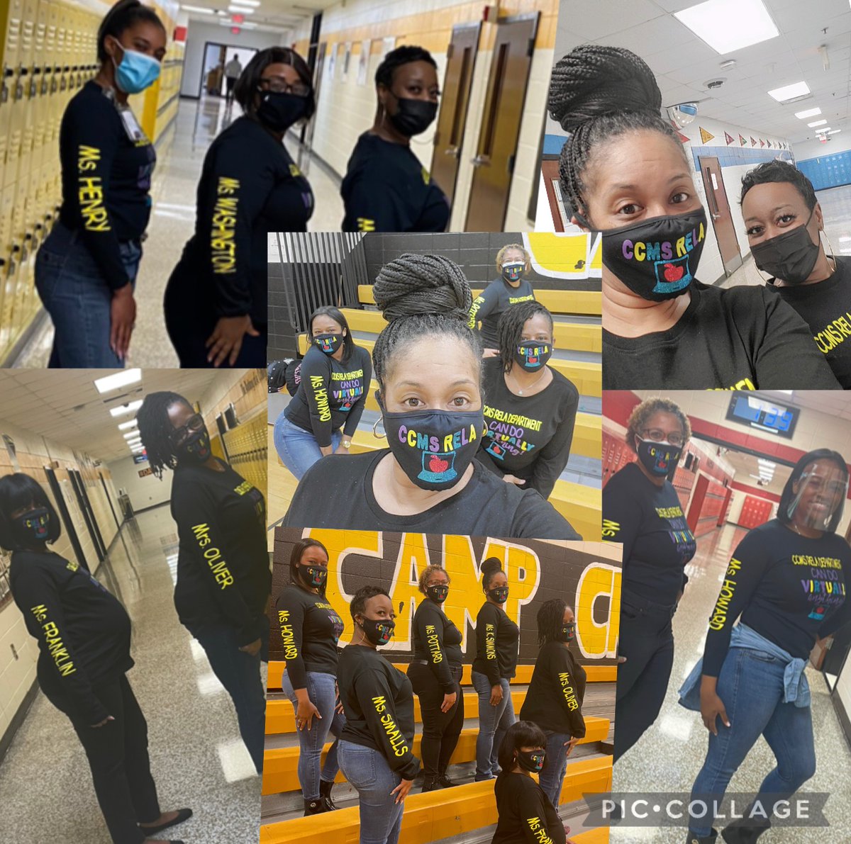 Camp Creek Middle School’s R/ELA Dept. (@_ccmselarocks) on Twitter photo Just another FABULOUS day at “The Creek” with our AWESOME Literacy Coach <a href="/KimRSimmons/">Kimberley Simmons</a>! Shirts designed by our very own ELA teammate <a href="/NixRonnica/">Ronnica Nix</a>!! Just another FABULOUS day at “The Creek” with our AWESOME Literacy Coach <a href="/KimRSimmons/">Kimberley Simmons</a>! Shirts designed by our very own ELA teammate <a href="/NixRonnica/">Ronnica Nix</a>!!