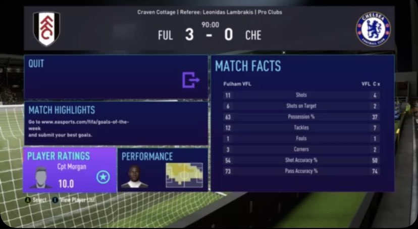 VflFlorian's tweet photo. Massive result tonight. All round good performances from the squad. Nice to end the bad run of form. Time to flip this table now. @predictions_vfl @VFLPrediction @TheVFL_ @VFLFulhamFC https://t.co/wnMhGdyTxo