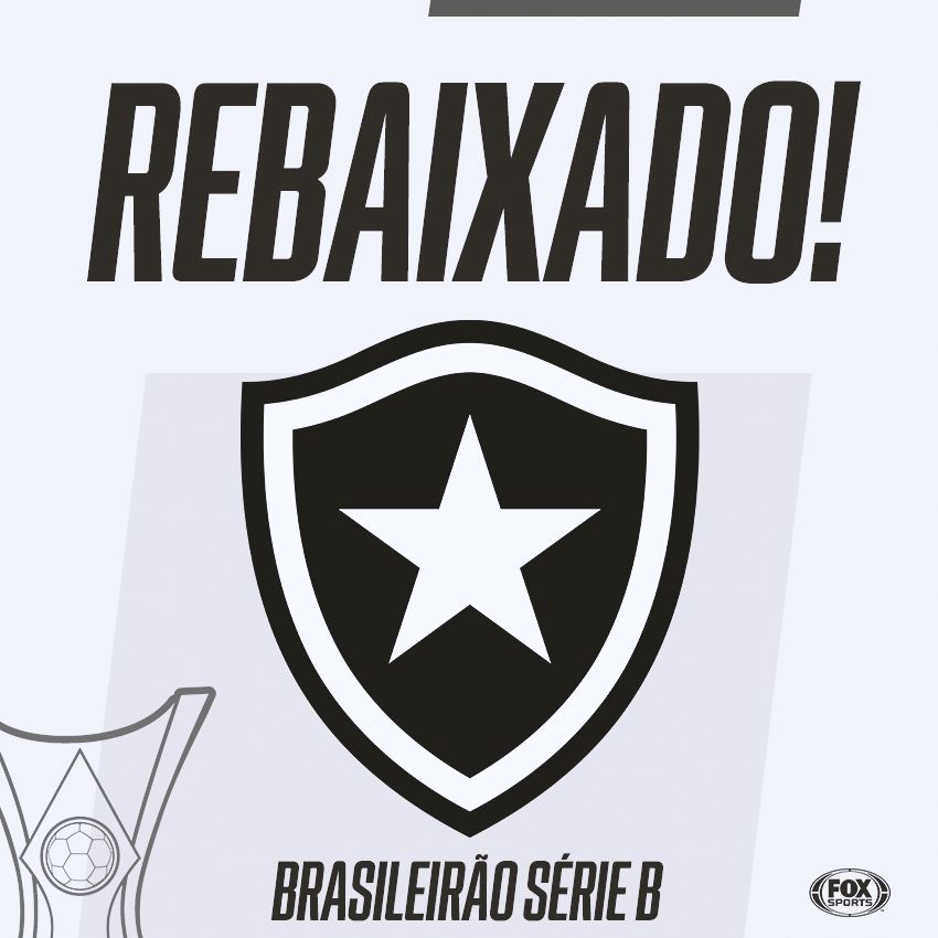 SportsCenter Brasil on X: REBAIXADO! Com a derrota para o Sport
