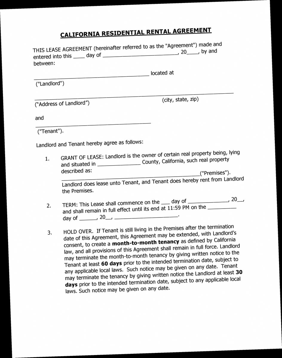 rental contract pdf download fremont ca / Twitter