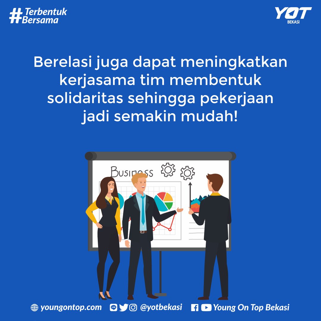 YOTBekasi's tweet image. hai YOTers!🤩

siapa disini yang lagi sibuk merintis karir? tau gak kalo relasi itu berperan penting lho dalam berkarir! 

yuk simak apa aja sih gunanya relasi dalam berkarir💙💙

#karir #kerja #relasi #networking #connection #team