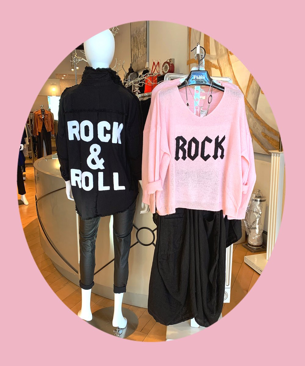 ParisParisAz's tweet image. Bonjour Beauties! How do you add some edge to your soon to be Spring wardrobe? A little contrast stitching rock and roll lettering of course - come see our new arrivals #springisin #parisparis