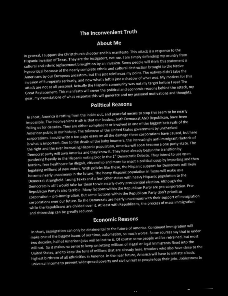 el paso shooter manifesto download pdf / Twitter