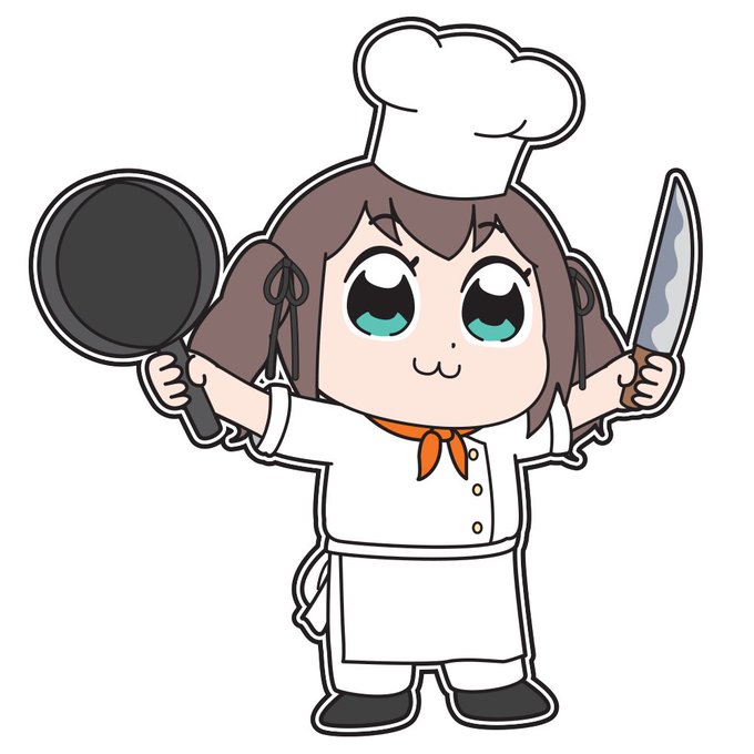 「1girl chef hat」 illustration images(Oldest)