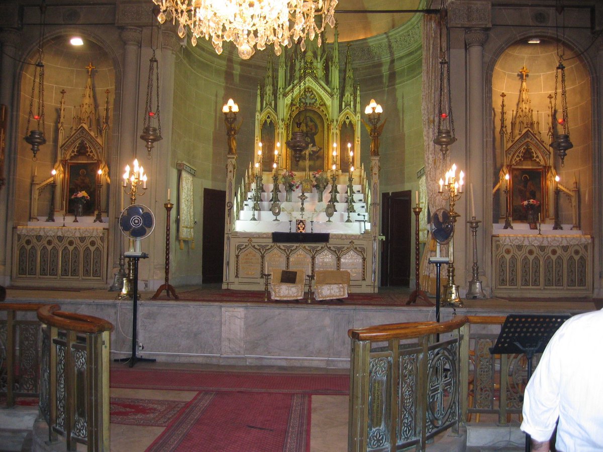 The Armenian Apostolic Church of Saints Peter and Paul in Alexandria.