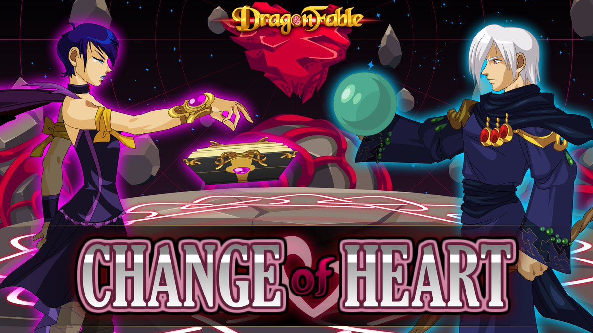 VerlyrusAE's tweet photo. This week's #DragonFable release is LIVE! Test your might against Warlic and Nythera on the Change of Hearts board, help test out DragonByte Epoch, and check out the new Hive Ranger's Gear! Also lots of updates and more in the Design Notes! https://t.co/1AtEOeLlvP https://t.co/GXhyAxCED3