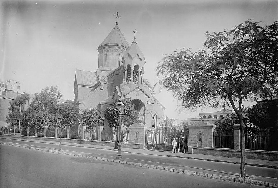 Armenian Apostolic Cathedral of the Assumption in Cairo was built in 1924.