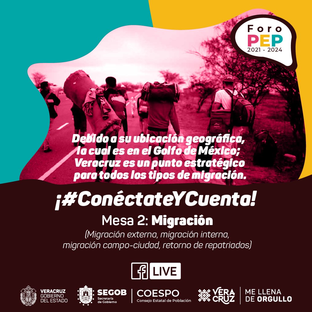 CoespoV's tweet photo. Te compartimos algunos de los datos que nos compartieron los ponentes en la Mesa 2 de trabajo con el tema de Migración del 💬#ForoPEP. Recuerda que continúan nuestras actividades el próximo lunes con el tema Asentamientos Humanos. https://t.co/S3fhAES4Py