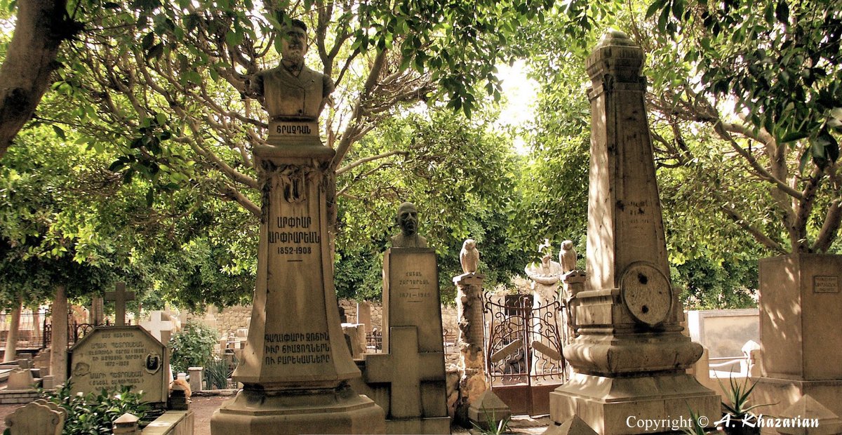 There’s also an Armenian Orthodox Cemetery and an Armenian Catholic Cemetery in Cairo.