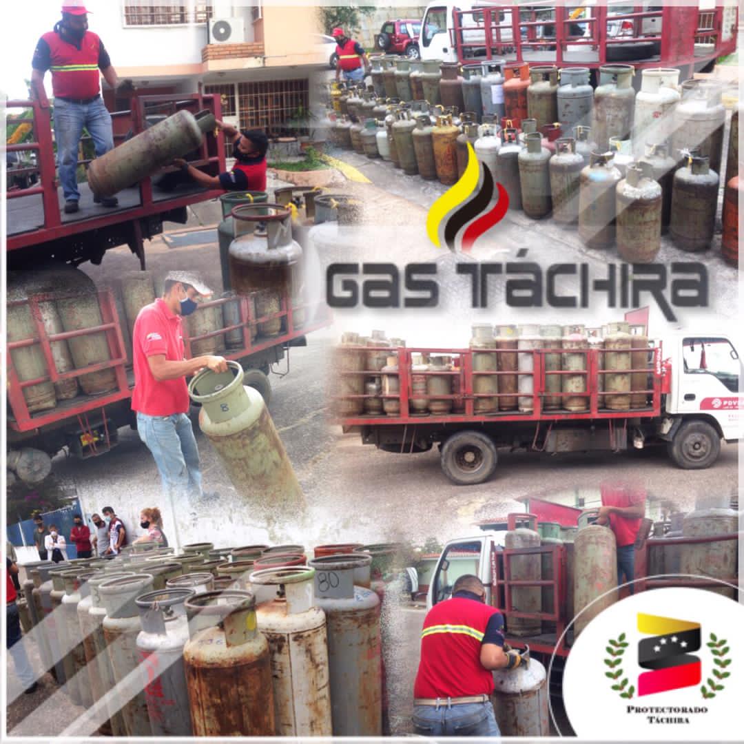Enfrentando retos, en Gas Táchira, estamos demostrando que la lealtad a un pueblo es lo primero. Atendidas con gas doméstico, familias del municipio San Cristóbal, sectores: Ambrosio Plaza,Av España,Las Mercedes,Barrio Tropical, Las Pilas, Urb Sucre p/a y La Ermita.