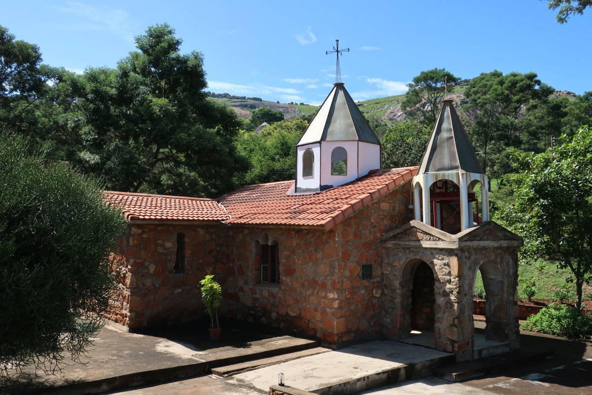 At the southern edge of the continent, the Armenian Apostolic Chapel of the Holy Resurrection was built in 1986-1989 in Swaziland. It was built by Grigor Derbelyan, born in Aintab (Gaziantep, Turkey) in 1914. Derbelyan and his mother ended up in Cairo, Egypt after the Genocide.