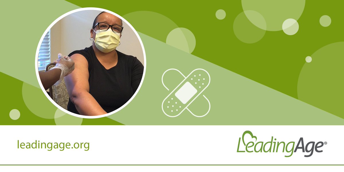 Our members are working hard to vaccinate their communities. Thank you for all that you are doing! #GetVaccinated
Photo credit: LeadingAge Member Asbury