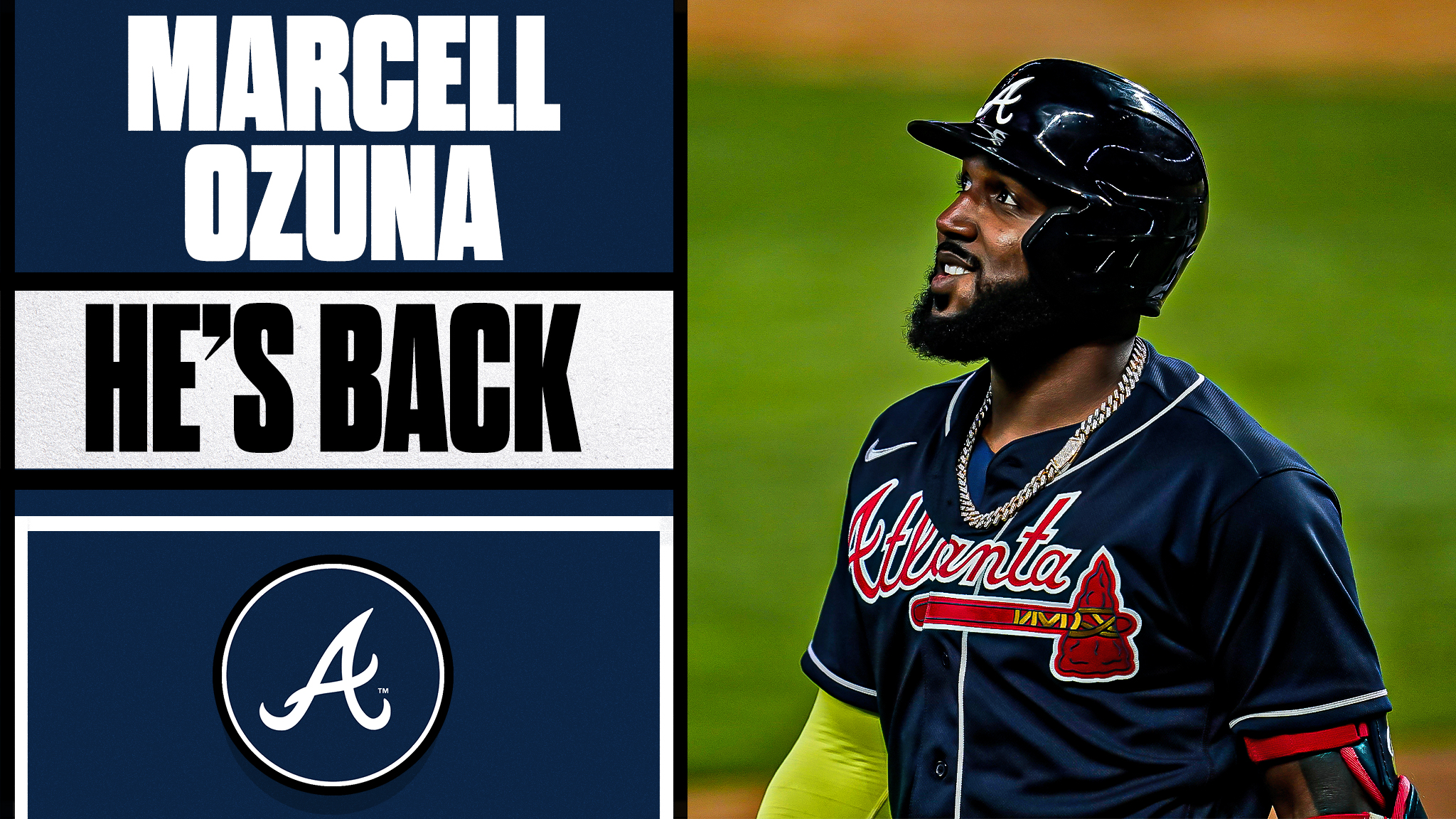 MLB on X: The Big Bear is staying in Atlanta. Marcell Ozuna, Braves agree  to 4-year, $65 million deal, with 5th year option.   / X