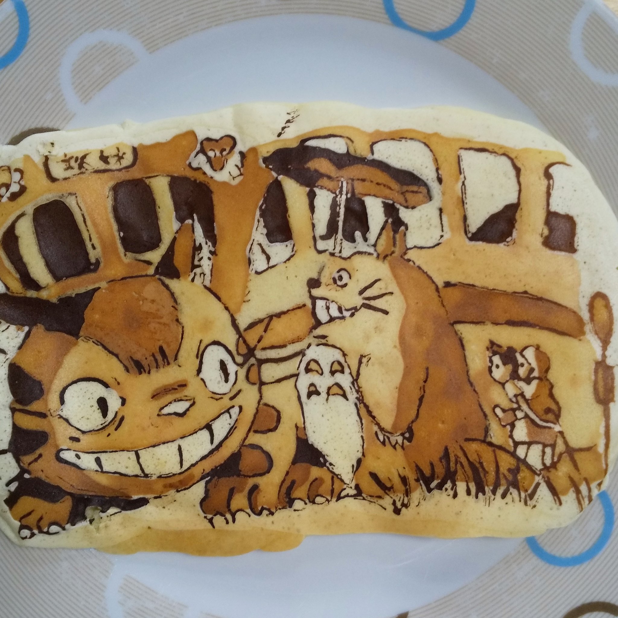 Twitter 上的 のぽのぽ パンケーキ となりのトトロ トトロの顔怖い トトロ 猫バス ジブリ ジブリイラスト トトロイラスト Ghibli Myneighbortotoro パンケーキアート パンケーキ ホットケーキ T Co Ddlirwgfhl Twitter