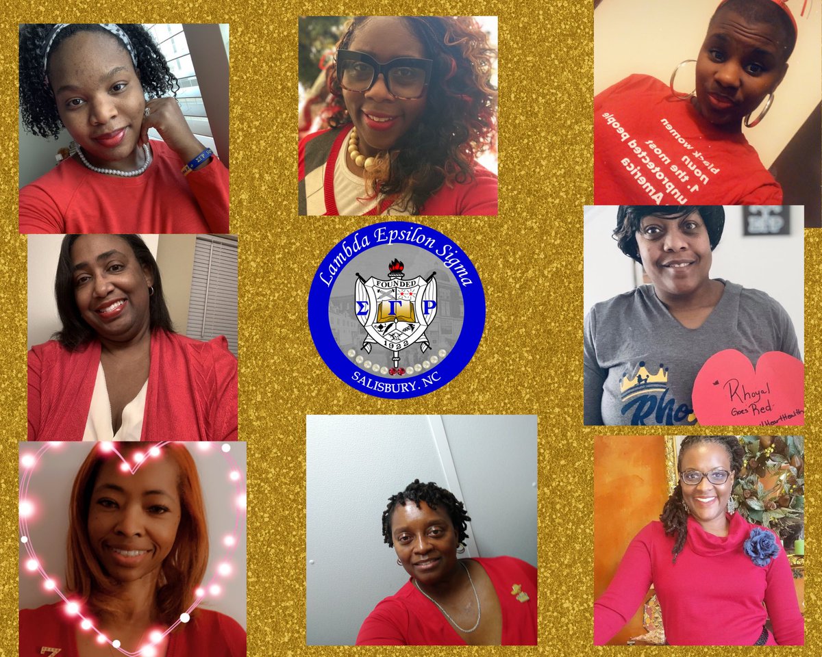 sgrho_les's tweet photo. RHOyal Goes Red #Salisburysgrho #rhoyalgoesred  #SigmaGammaRho https://t.co/xrkTEhRkRv