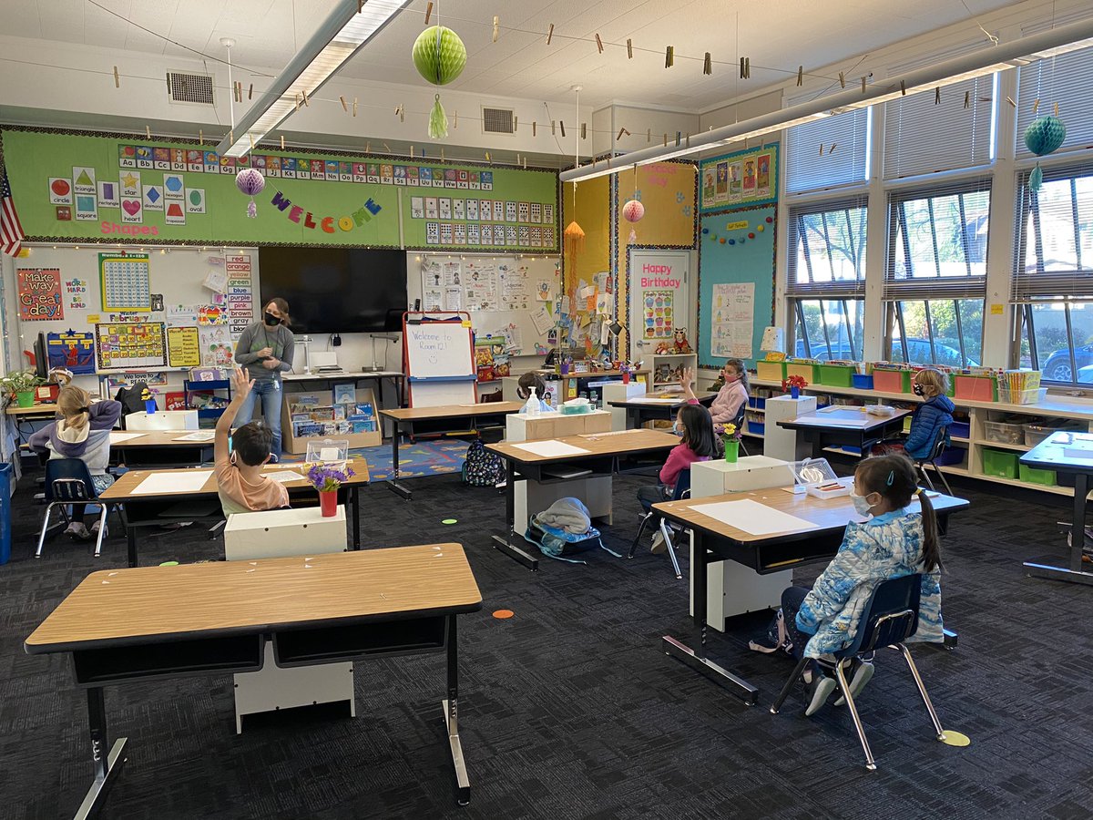 WESWildcatsBSD's tweet photo. Back to School “IRL” for K-2 this week! It was a long road here, but Wildcats were so prepared and made us proud! https://t.co/GSHT1LJncN
