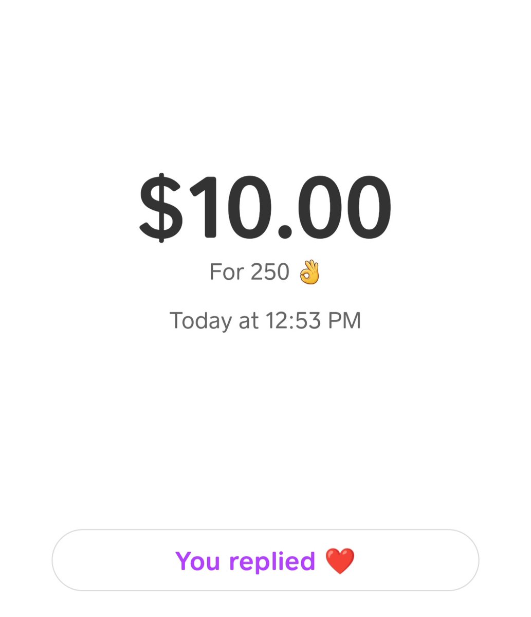 MyFeetYourFace's tweet photo. Anonymous brings himself up to $250 with some help from me. Next goal: $300. ๐ฅ
#anonymous #anonymoussender #tribute #findom #cashmaster https://t.co/5XNo3FjFV7