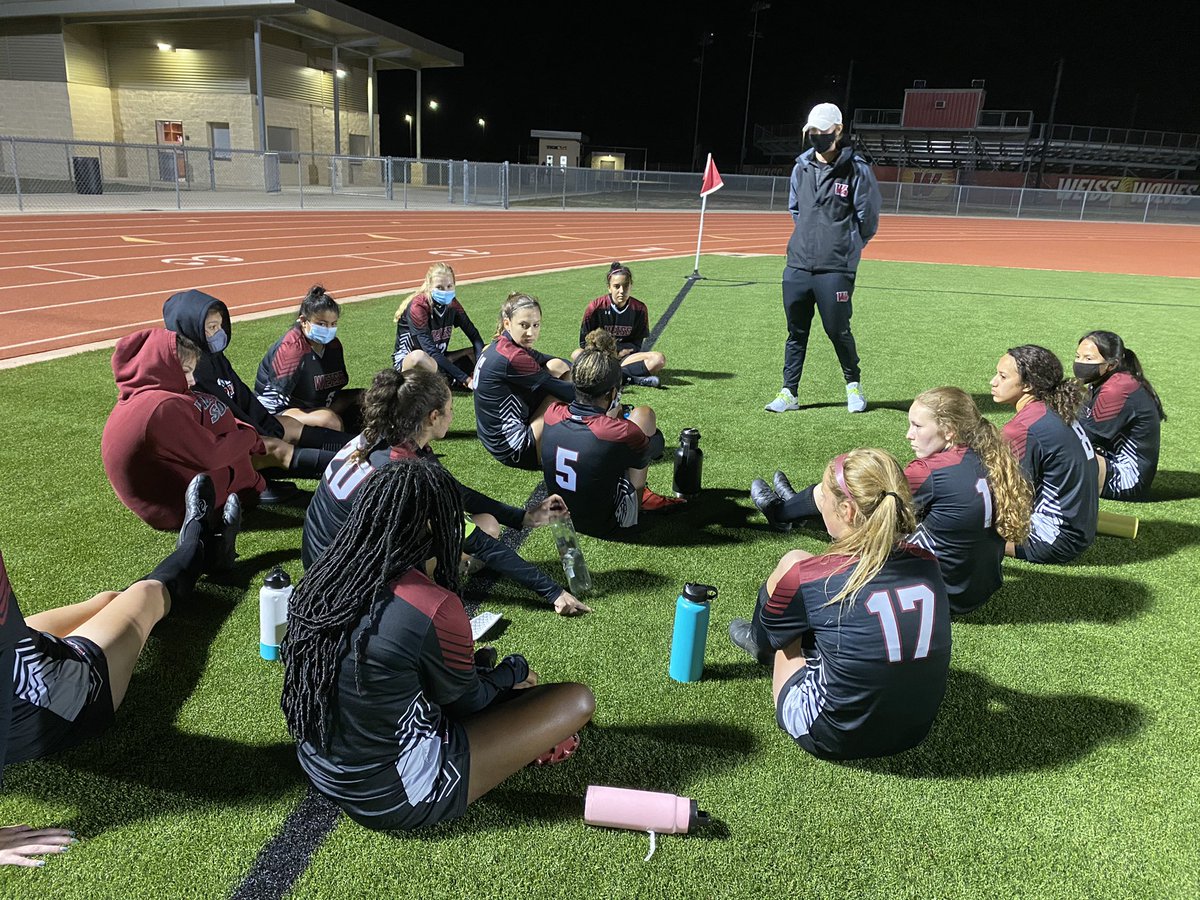 Varsity is up 2-0 at the half! #10 <a href="/AliciaWarthen/">Alicia Warthen</a> serves up an assist to #7 Katt Sawyer while #25 Ady Diaz sends a great shot to #8 <a href="/JudgeKarlyn/">Karlyn Judge</a> . ⚽️🐺⚽️ #WolfpackPride #GoPack