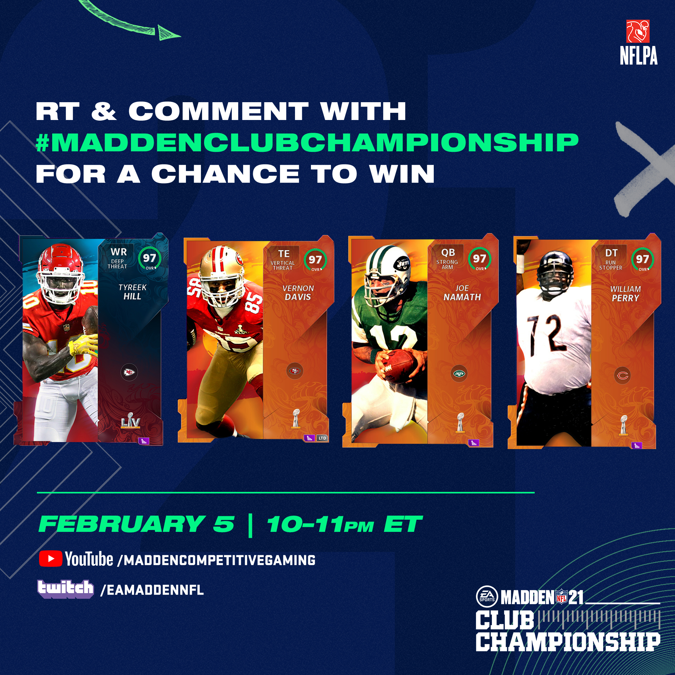 Madden Championship Series on Twitter: RT & Comment with