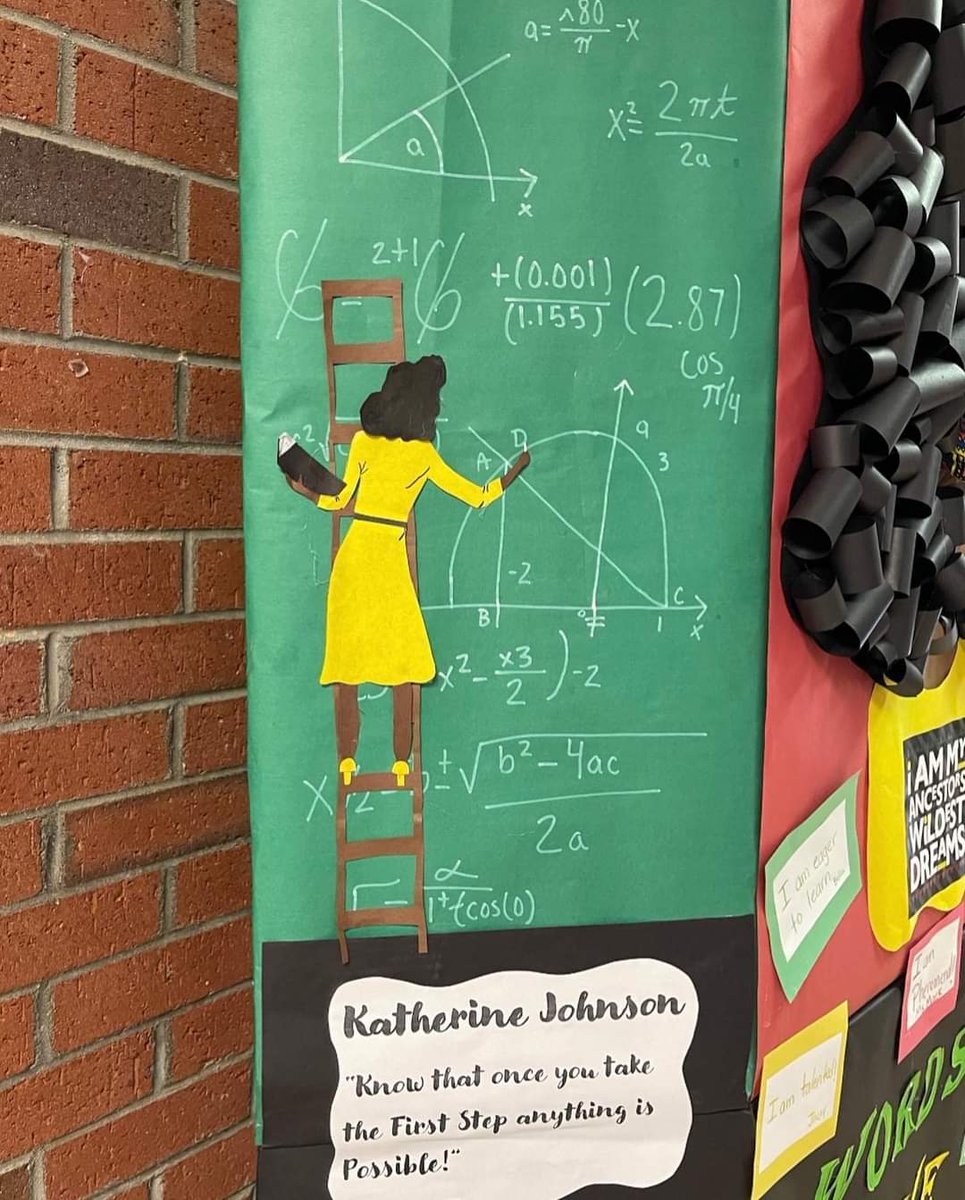 PeckElem1718's tweet photo. ❤Mrs. Mack " Because of Covid students are no longer able to drink from the fountain. They have been walking past it covered with plastic so I thought I would add some black girl magic!!"@drrussellledet @AshleyRoseWT @GCSSCHOOLSNC
#BHM #3rdGradeteacher✊🏾👩🏽‍🏫 https://t.co/hW5tb2Q1h5
