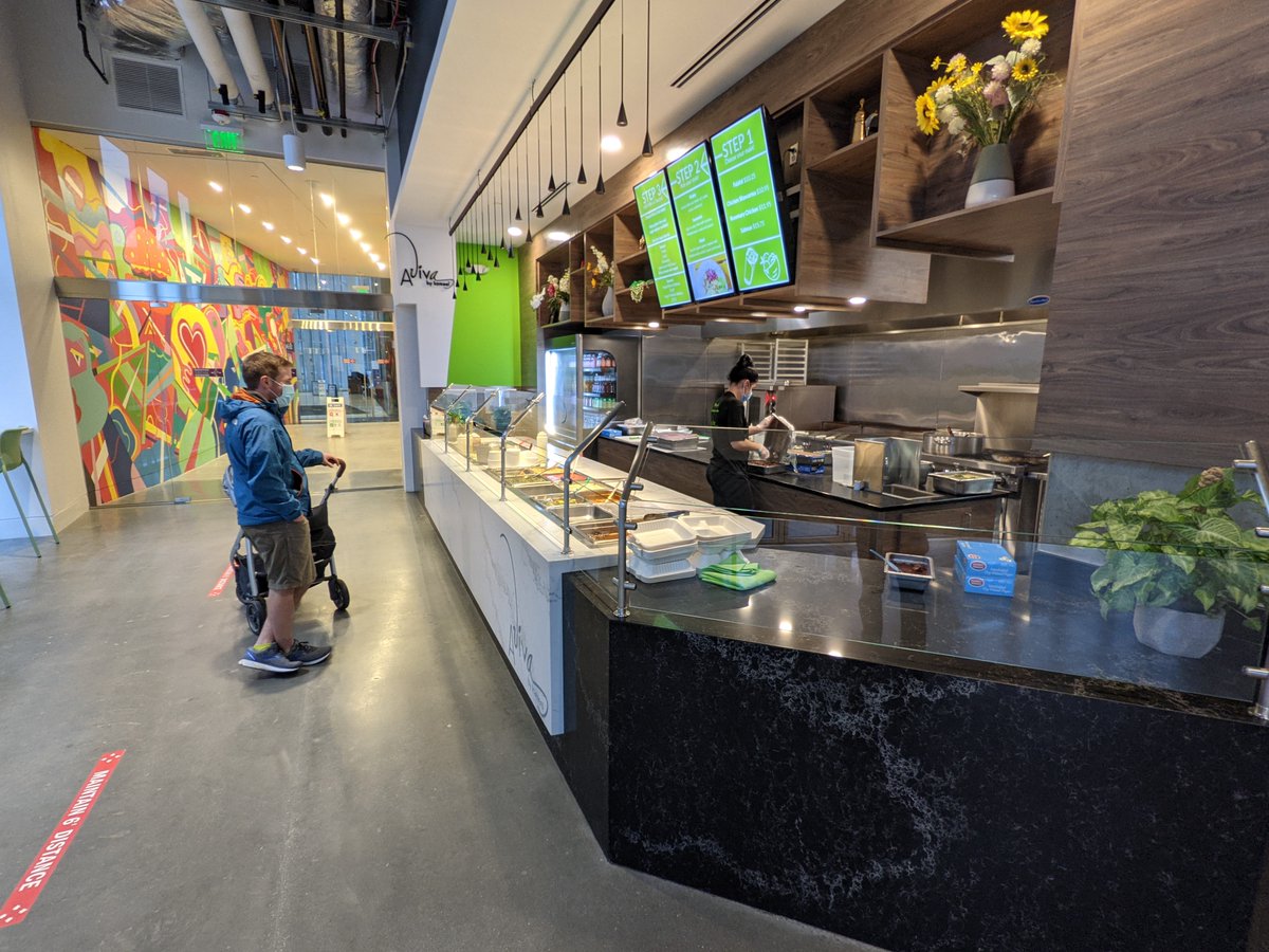 TD2timeMVP's tweet image. Chef-owner Kameel Srouji and son Nas Srouji were in the house tonight. My food was personally cooked by Kameel. #AvivaByKameel #CodaTechSquare #GeorgiaTech