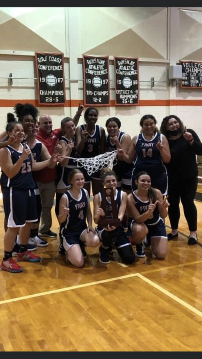 Congratulations to <a href="/scottlove30/">Coach Love</a> and the lady Falcons on being District Champions! You guys are the definition of #Falconpride and being #AboveTheLine