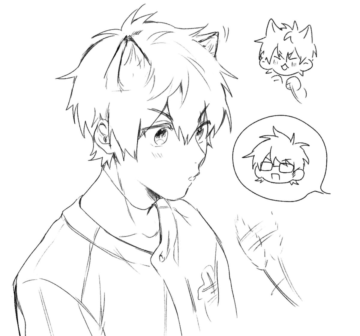 かわいい… _(┐「ε:)_
#御沢 