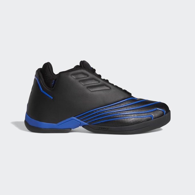 Ad: adidas T-Mac 2.0 EVO 'Black/Royal Blue' most sizes available via DSG => bit.ly/3pE3bOy