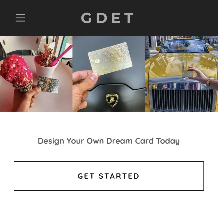  $GDET Multi-part DD GDET is currently operating three subsidiaries.The Greenery -  #CBD  #Hemp Dream Card -  #Luxury  #CreditCards HyperDigital Technologies -  #Cryptocurrency  #Mining https://gdet.co 