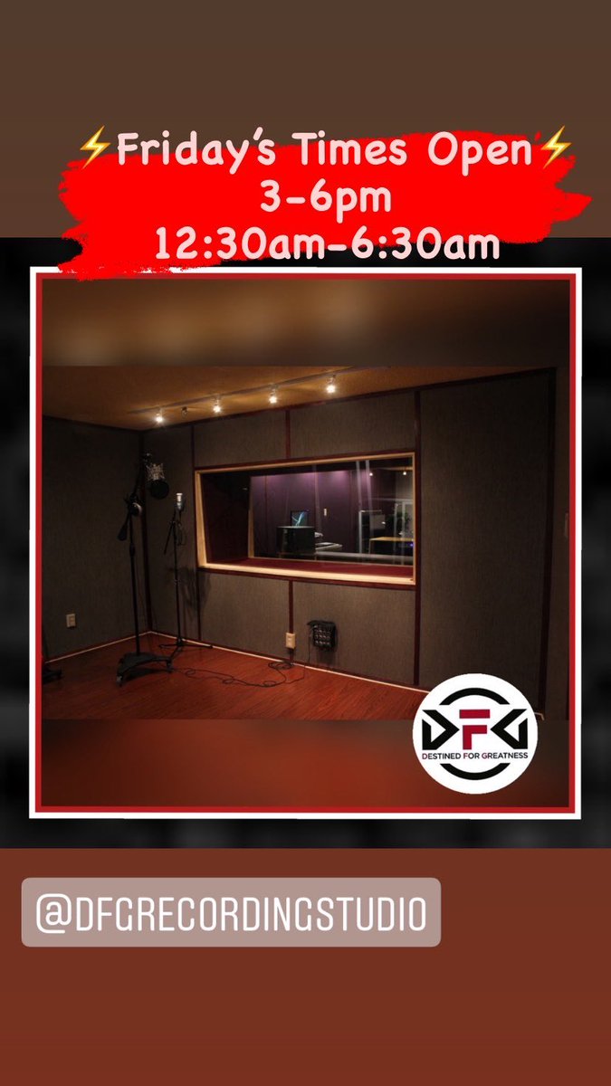 DFG RECORDING STUDIO (@DFGRecording) / Posts / X