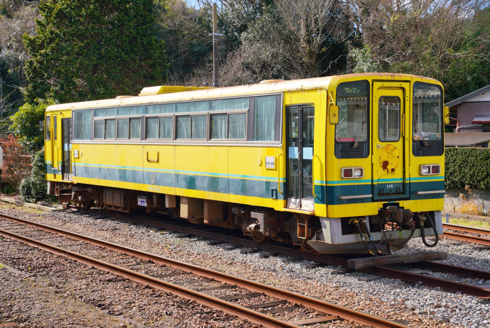 行先サボ　大原－大多喜　いすみ鉄道 行先サボ 大原－大多喜 いすみ鉄道 行先サボ 大原－大多喜