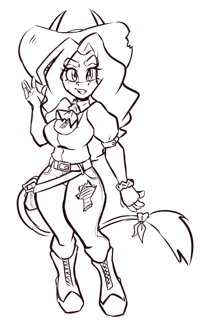 I missed designing characters. 
