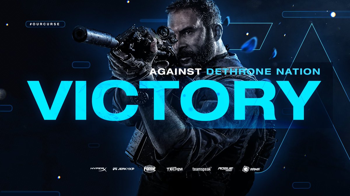 TIROMilitia's tweet photo. {#CursedCOD]

Dethrone Nation forfeited the rest of the maps, Cursed Ascension takes the win! 

🔫@Shascore 
🔫@TheNiffty 
🔫@TsarIll 
🔫@THENAS2x 

GGs!

#OurCurse💀 https://t.co/jwegVa6Cmb