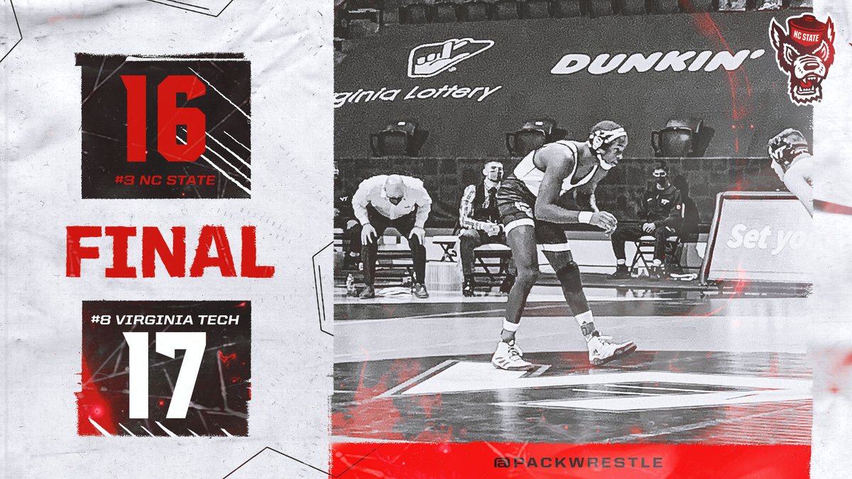 Nc State Wrestling On Twitter 8 Virginia Tech Wins The Acc Dual On Criteria Over 3 Packwrestle