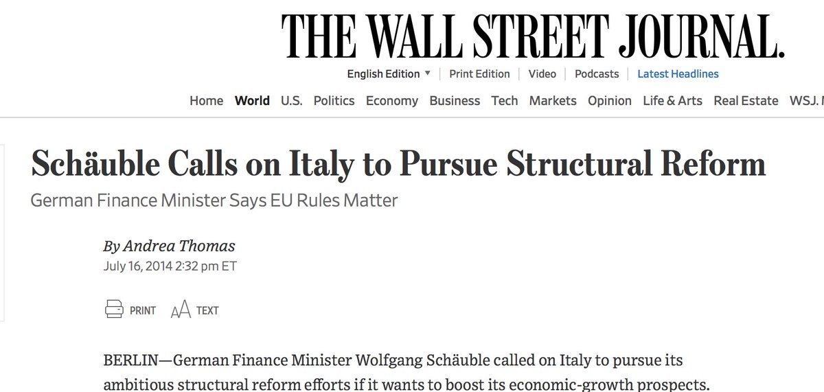 When “frugals” act as “head teacher” of Italy, it contributes to political tensions. Trust between Northern and Southern European politicians already deteriorated during the Euro Crisis. We need to improve relationships and build consensus for macro policies to recover. /4