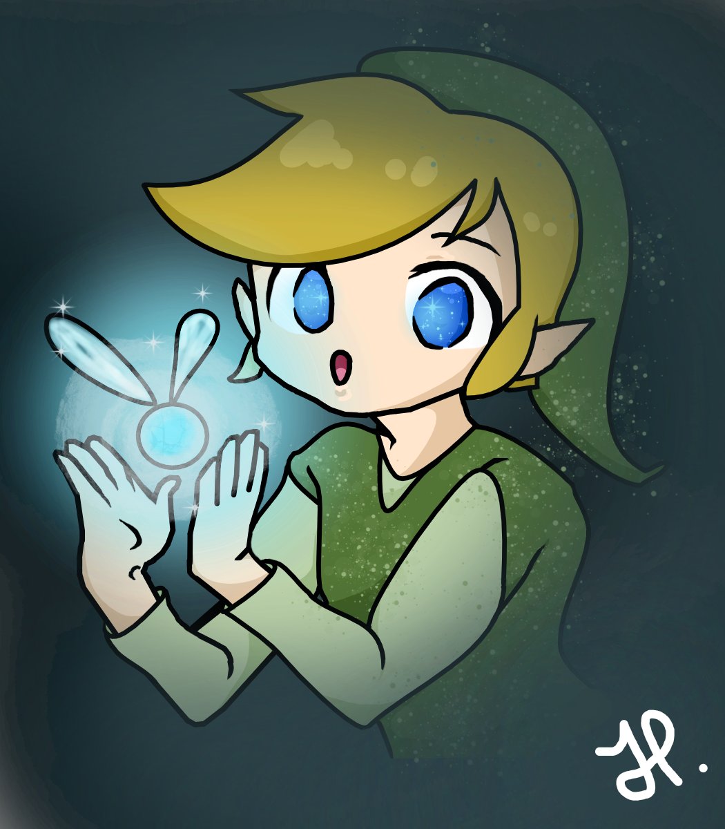 NoodlesSenpay's tweet photo. AHHHH... just finished this fan art of Link 😊 https://t.co/tbcCKraipj