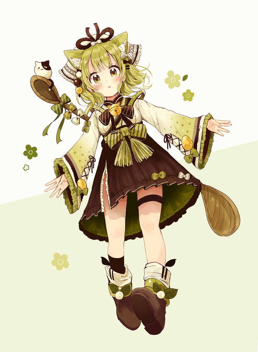 抹茶ちゃん 抹茶の日 佐倉おりこ 単行本発売中 のイラスト
