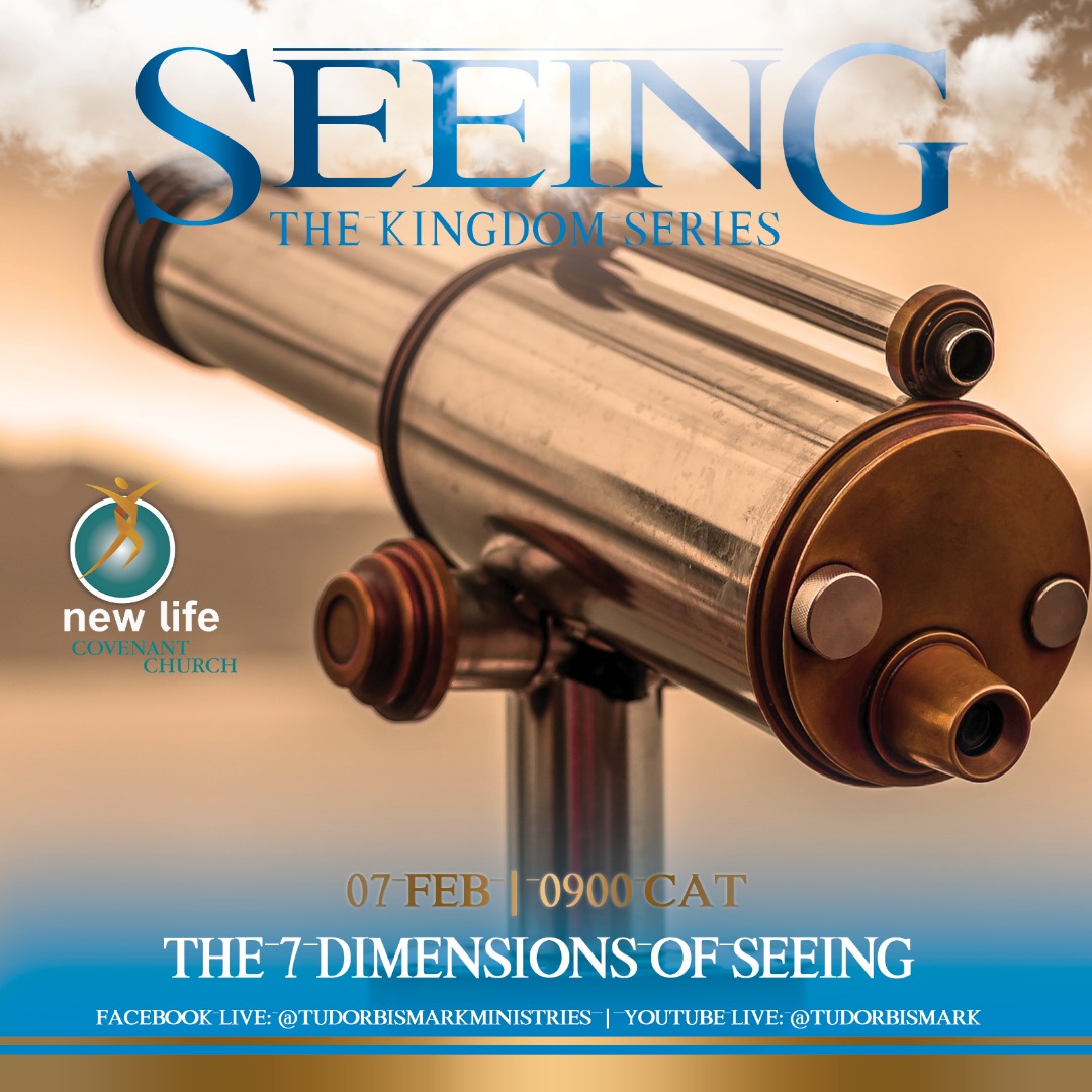 Join Bishop Tudor Bismark and New Life Covenant Church for our streaming service tomorrow at 0900CAT as we begin a new series, “Seeing the Kingdom’. You can view the service on Facebook Live Tudor Bismark Ministries and YouTube <a href="/TudorBismark/">Bishop Tudor Bismark</a>