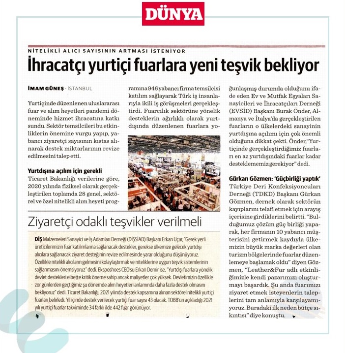EvsidDernegi's tweet photo. Yönetim Kurulu Başkanımız Burak Önder'in gündemle ilgili değerlendirmeleri #DünyaGazetesi ve #SözcüGazetesi'nde yer aldı.
#EvVeMutfakEşyaları #Evsid https://t.co/NAO5x2kqan