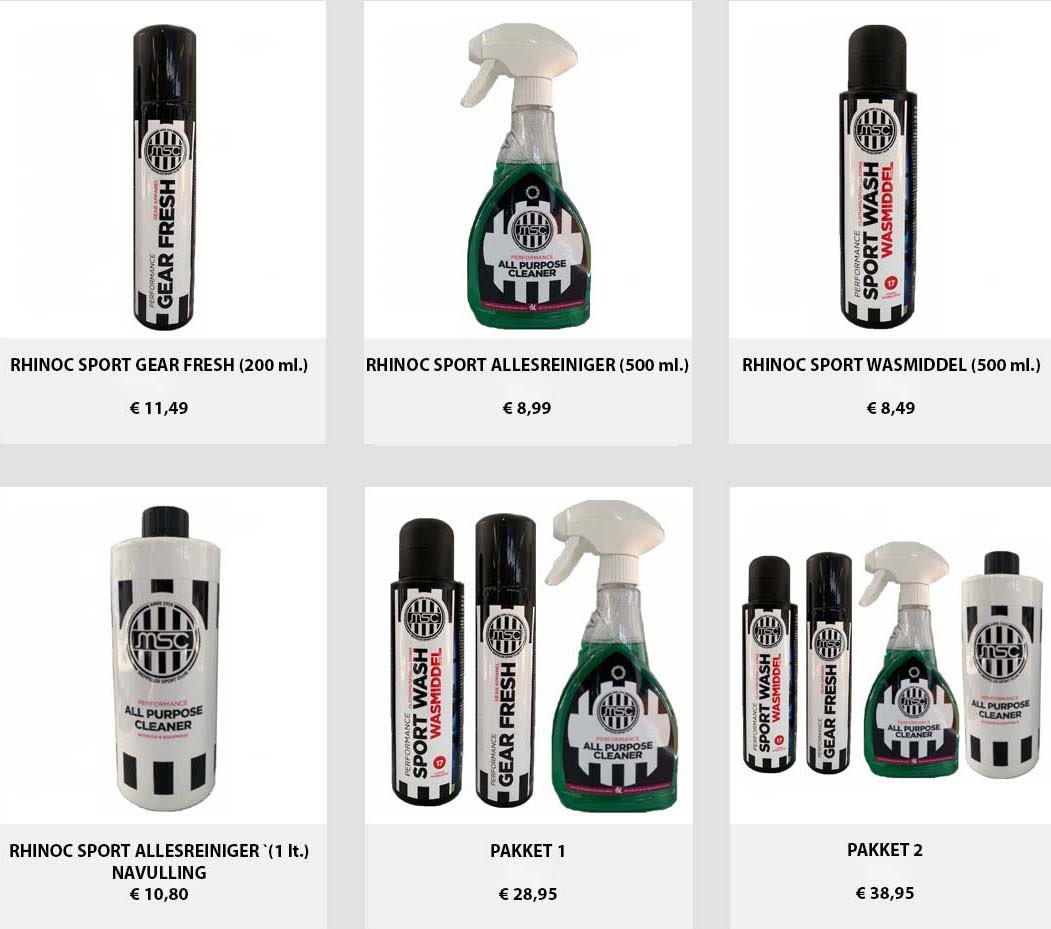 Wij doen mee aan de <a href="/Medigros/">Medigros</a> sponsoractie!!   

Schoonmaken in de sport: allesreiniger, wasmiddel, etc.

Bekijk het aanbod via: 
mscmeppel.clubwereld.nl/medigros 

#coronamaatregelen #reiniging #schoon #veilig