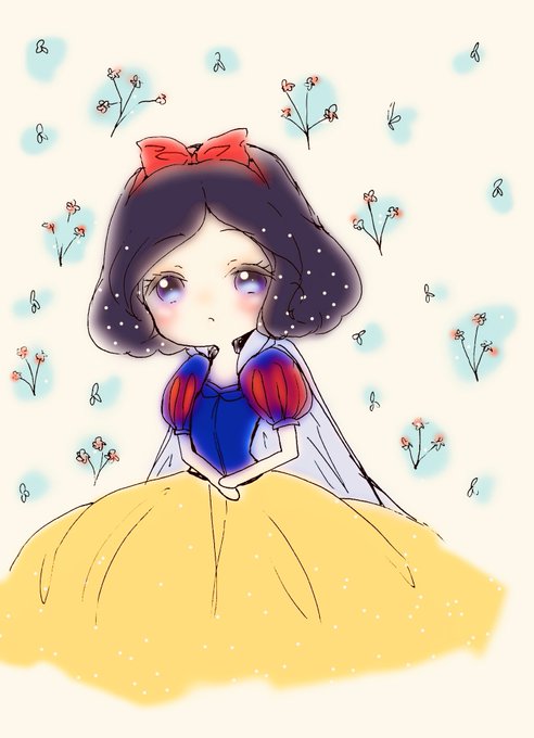 ディズニープリンセスのtwitterイラスト検索結果
