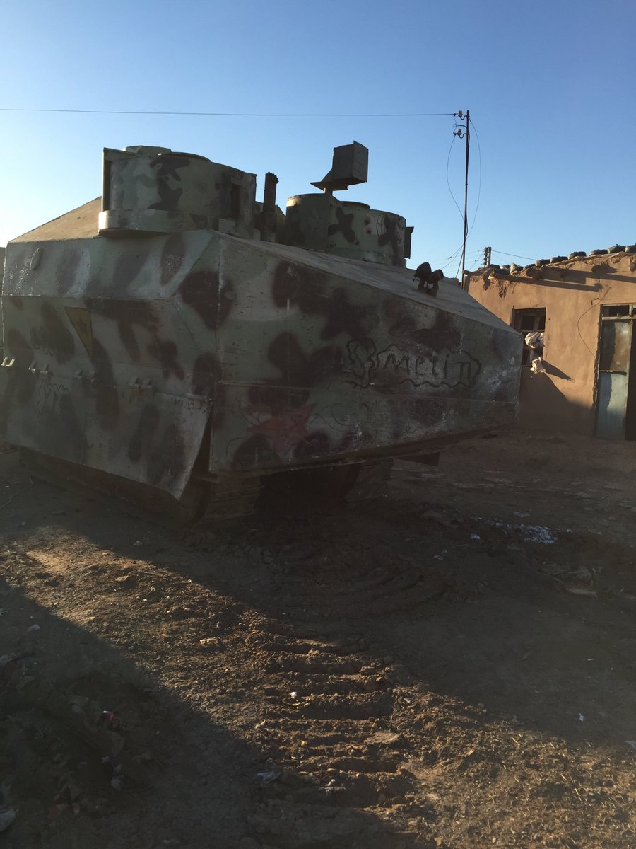 The infamous Petticoat Coat Tank of the Islamic State Group