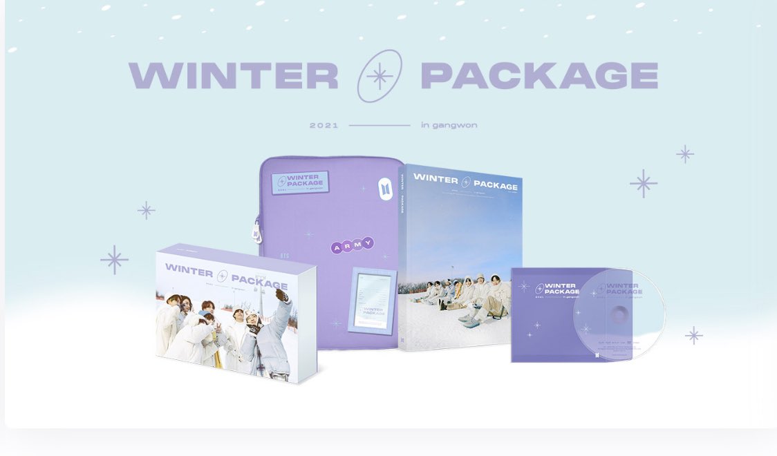 SeoulBucketPh's tweet photo. PHGO | WTS LFB | #SBPH_AddToBucket
PH GO | 2021 BTS WINTER PACKAGE (2ND PRE-ORDER) 💫
💜 Php 2460 +Local SF only
🌿 ALL-IN, NO other fees
💗 w/FREEBIES from us💕
📌DOO: Apr15/til sold out
💸DOP: 50% DP/Full-March 22, Bal-Apr16
📆Normal ETA
🛒Order Here: https://t.co/2NSheSQqng https://t.co/3054HZFTkb