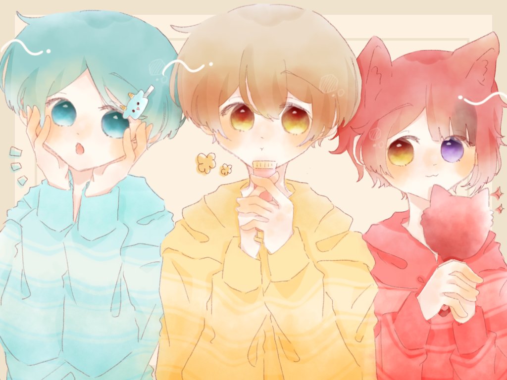 美意識高めの信号機組 すとぷりギャラリー りいぬぎゃらりー る 7 A 7 のイラスト